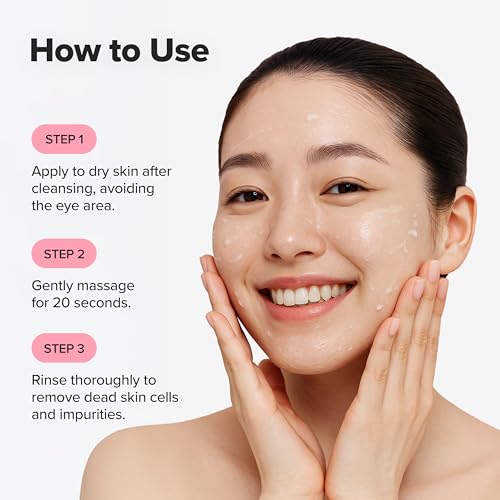 Beauty of Joseon Apricot Blossom Peeling Gel Soft Exfoliating Face and Body Scrub Dead Skin Cells Remover for All Skin Types, Korean Skincare for Men Women, 100ml, 3.38 fl.oz